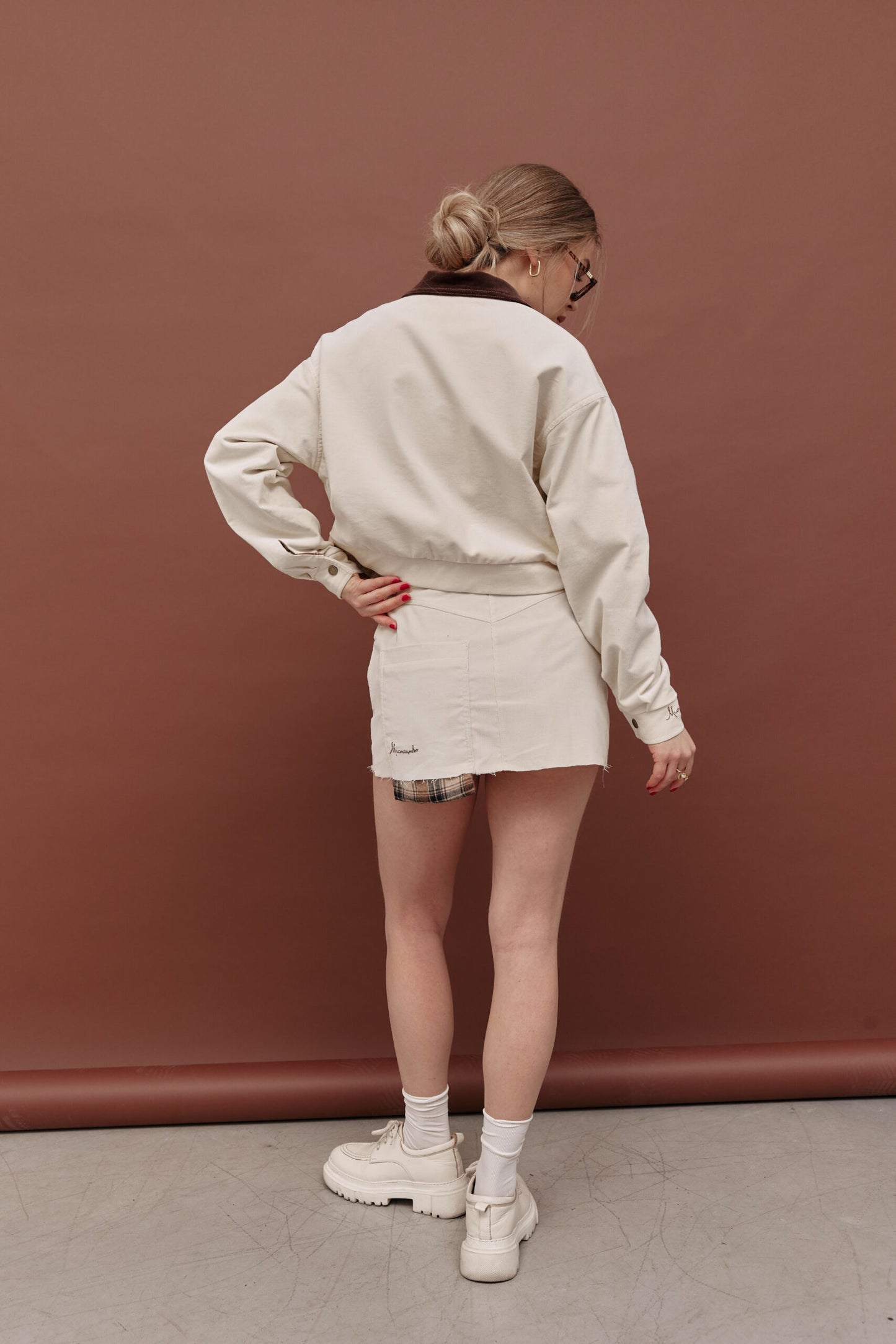 Бомбер вельвет