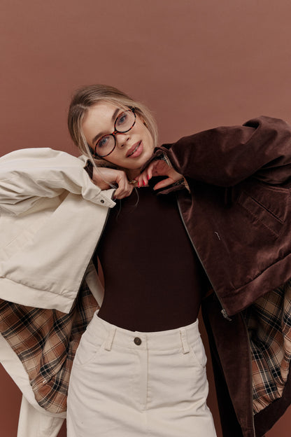 Бомбер вельвет