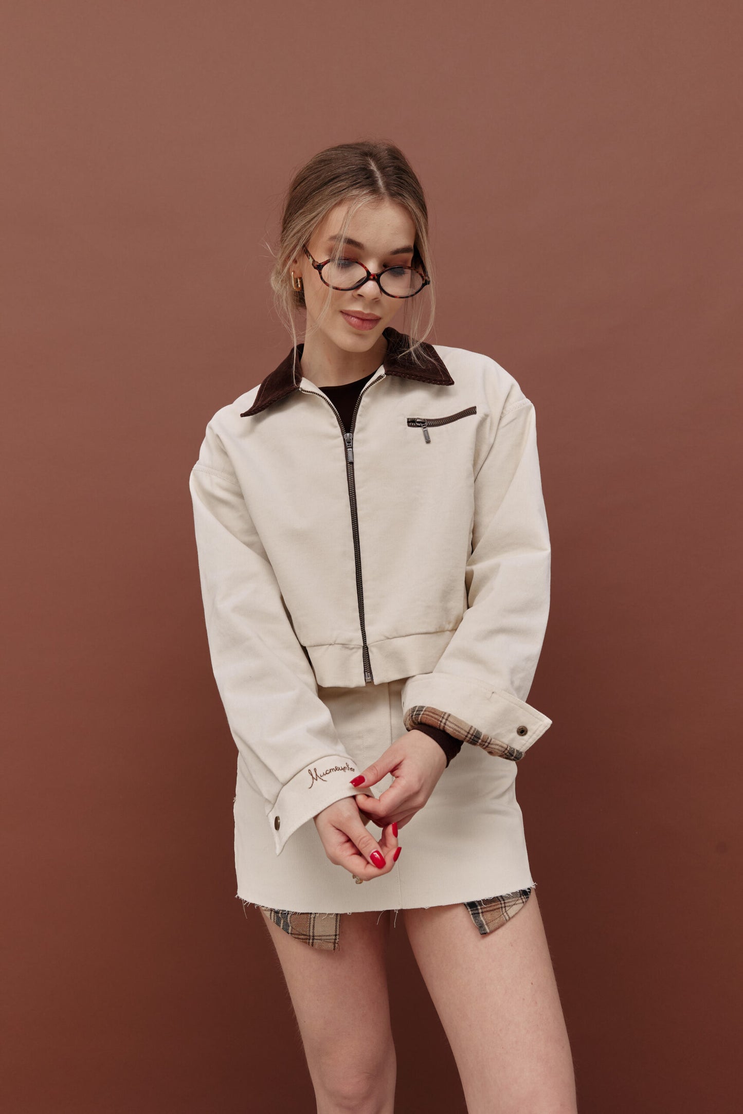 Бомбер вельвет