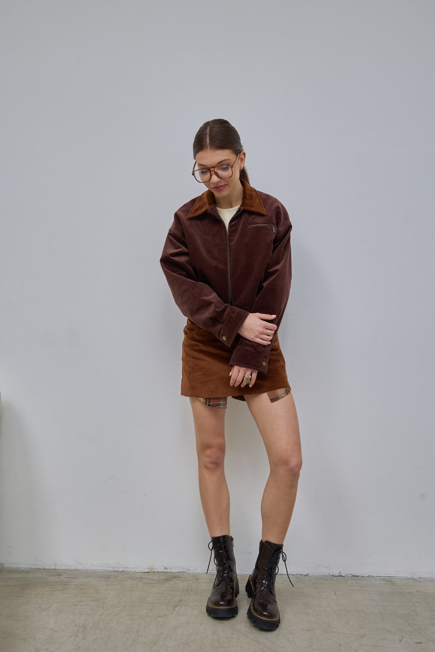 Бомбер вельвет