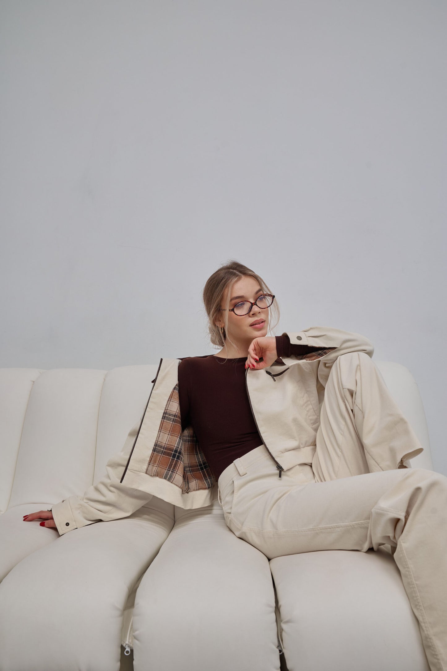 Бомбер вельвет