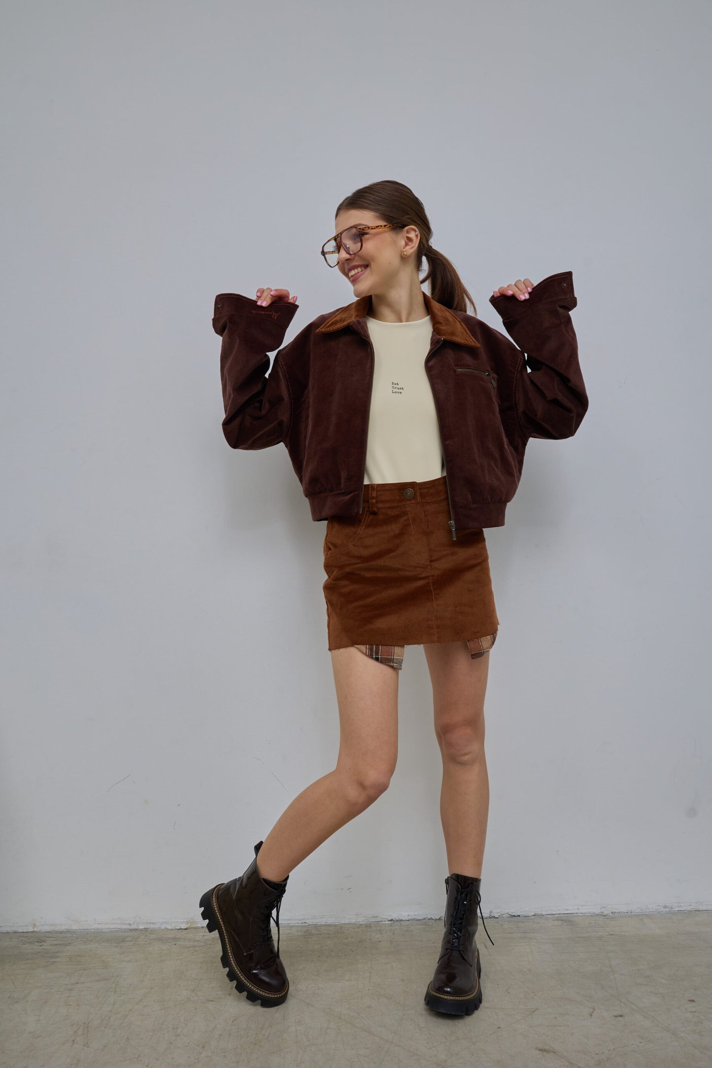 Бомбер вельвет