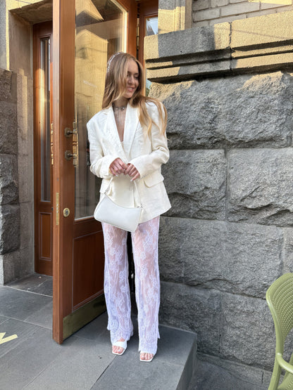 Чокер-браслет зі сталі та натуральних перлин 3в1