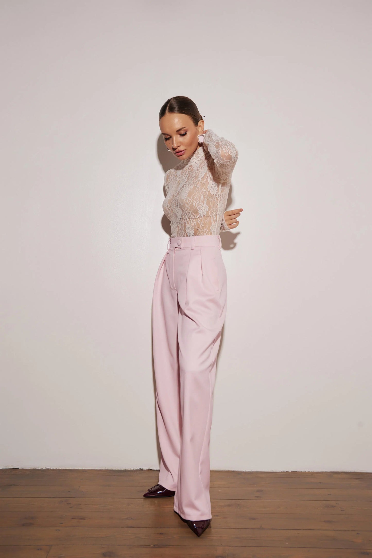 Штани рожеві