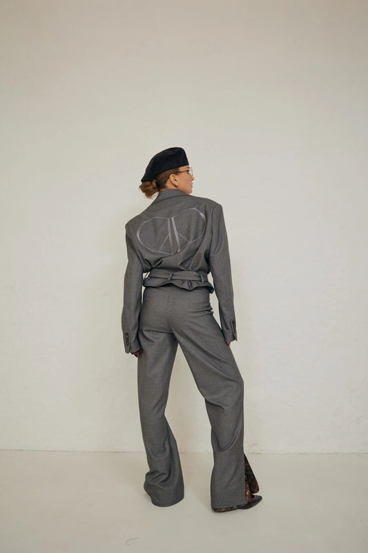 Кроп-жакет / тренч New Era of Me вінтажний беж (Copy)