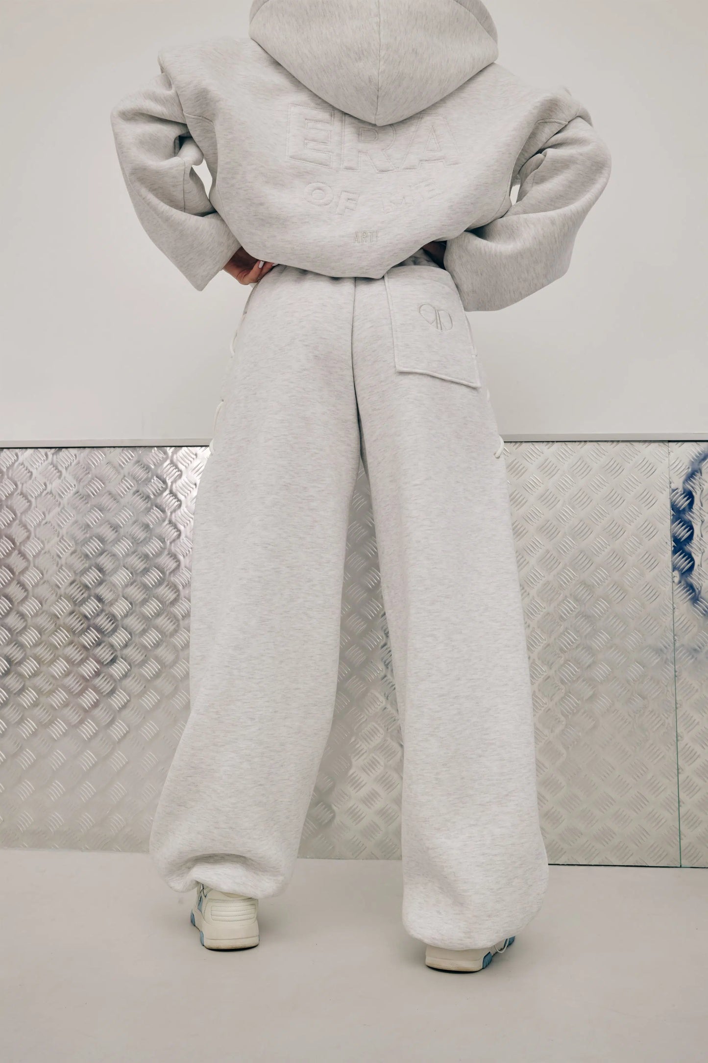 Штани з акцентною деталлю New Era of Me меланж