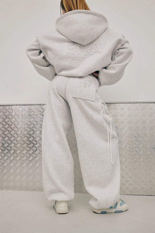 Штани з акцентною деталлю New Era of Me меланж