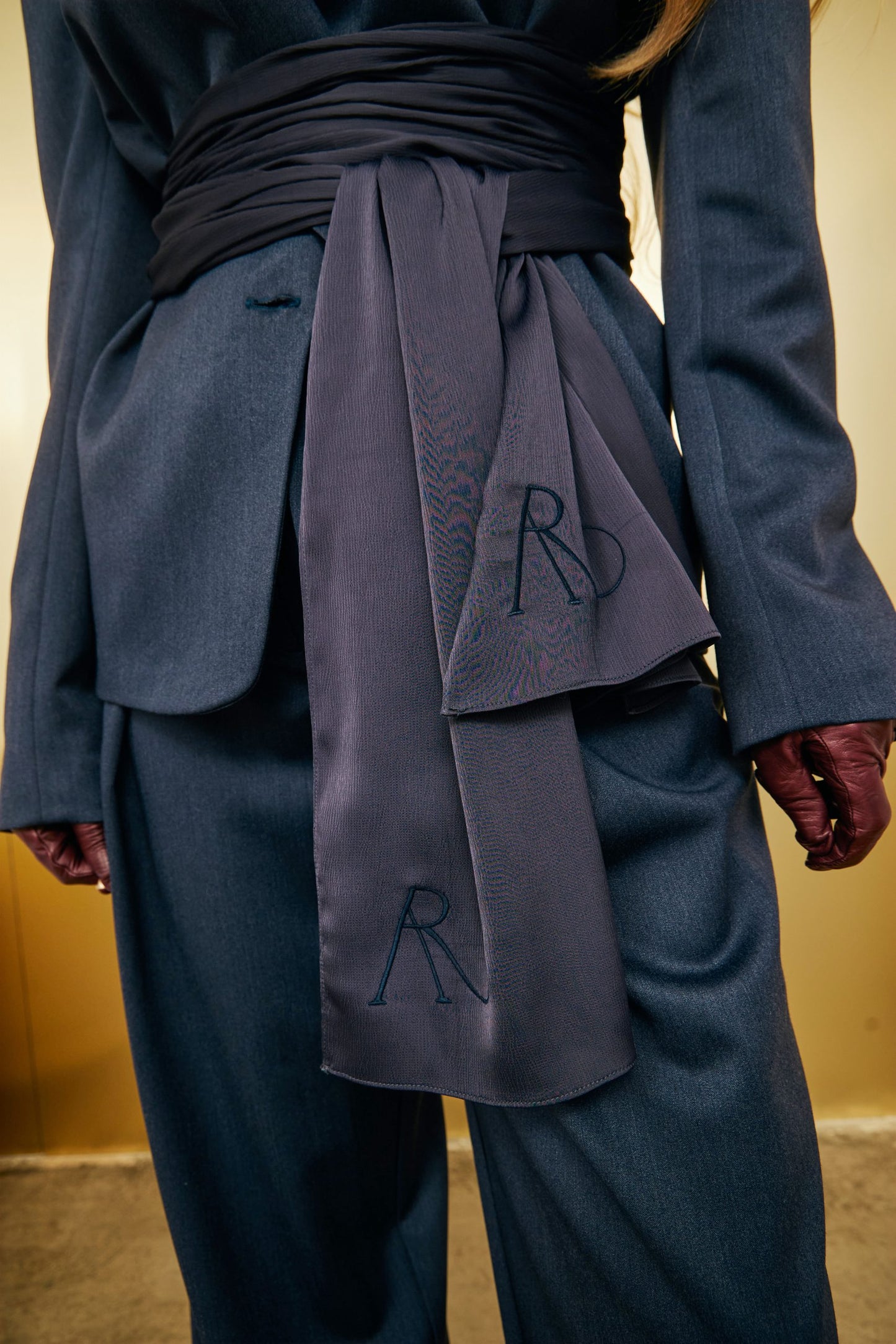 Жакет "Вуаль" синій