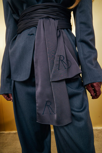 Жакет "Вуаль" синій