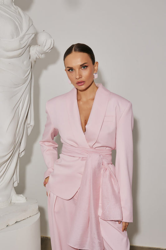 Жакет "Вуаль" рожевий