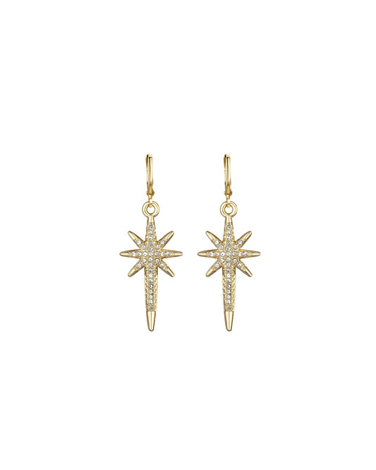 STAR earrings golden