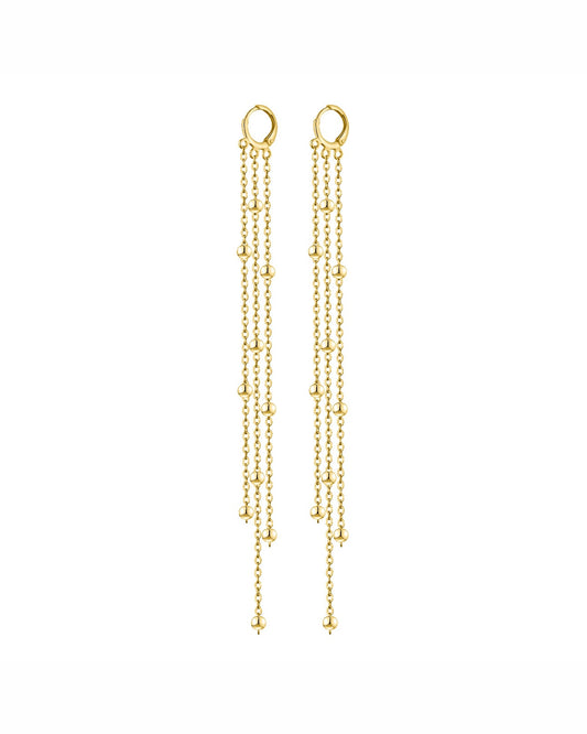 CASCADE earrings golden
