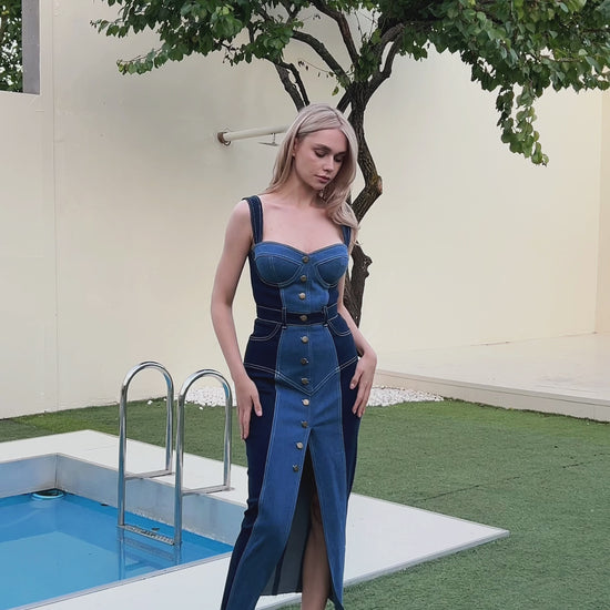 Жіноча сукня з пуш апом Bustier brand SAMANTA DRESS
